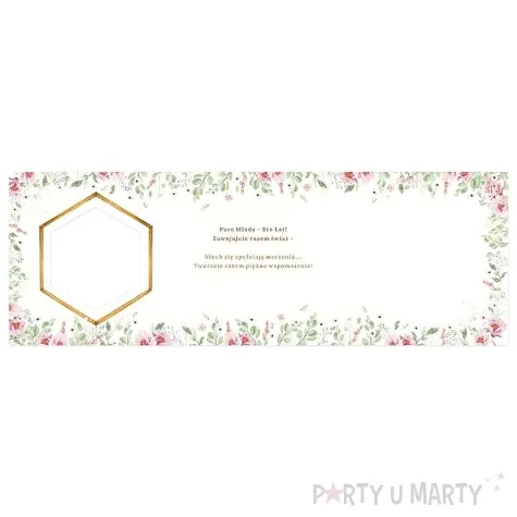 kartka okolicznosciowa slub eukaliptus henry 15 x 15 cm