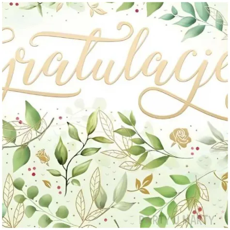 kartka okolicznosciowa uniwersalne gratulacje liscie henry a5