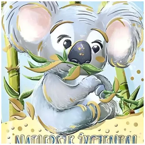 kartka okolicznosciowa urodziny koala henry a5