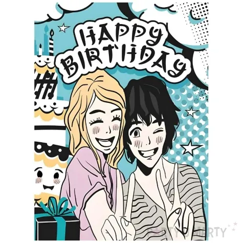 kartka okolicznosciowa urodziny manga henry b6