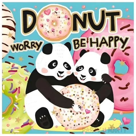 kartka okolicznosciowa urodziny pandy henry 15 x 15 cm