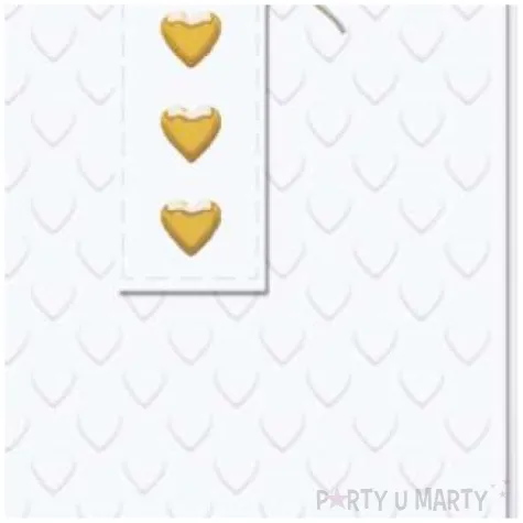 kartka okolicznosciowa w dniu slubu 3 serca paw 12 5 x 17 6 cm