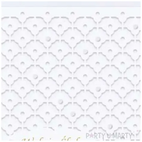 kartka okolicznosciowa w dniu slubu azur wzor paw 17 6 x 12 5 cm