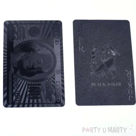 karty do gry black dollar gadgetmaster