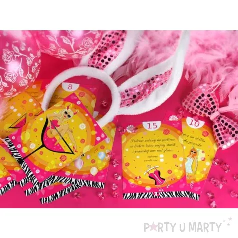 karty na wieczor panienski do gry w klubie 1 op