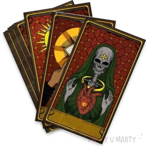 karty voodoo wielokolorowe guirca 10 szt