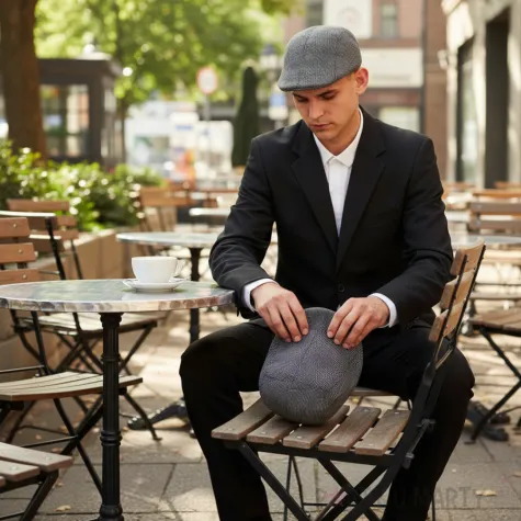 kaszkiet angielski gangster shelby szary guirca