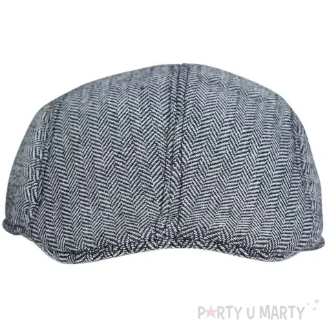 kaszkiet angielski w jodelke szary guirca