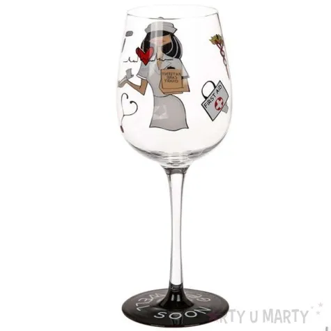 kieliszek do wina xl prezent dla pacjenta