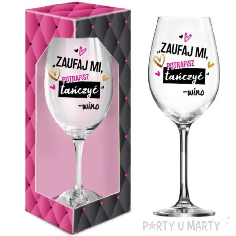 kieliszek do wina zaufaj mi szklany bgtech 700 ml