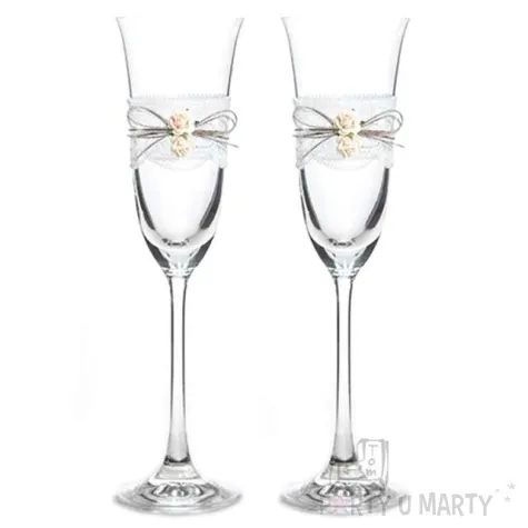 kieliszki do szampana 2 szt