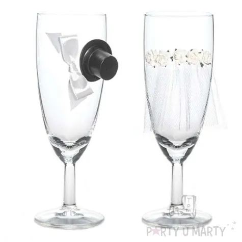 kieliszki do szampana 2 szt