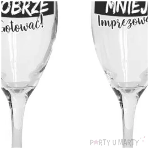 kieliszki do szampana dobrze mniej szklane bgtech 170 ml 2 szt