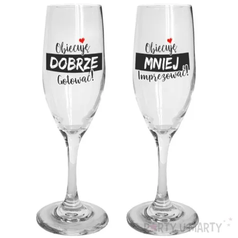 kieliszki do szampana dobrze mniej szklane bgtech 170 ml 2 szt