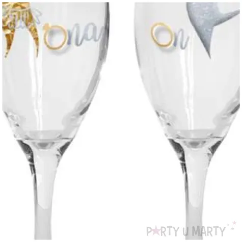 kieliszki do szampana slubne para mloda szklane bgtech 190 ml 2 szt
