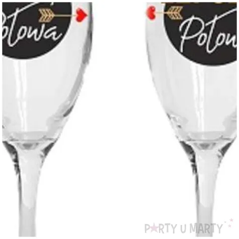 kieliszki do szampana zgrany duet szklane bgtech 170 ml 2 sztuki