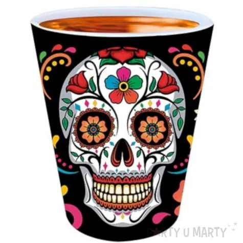 kieliszki do wodki halloweenowe czaszki guirca 3 szt