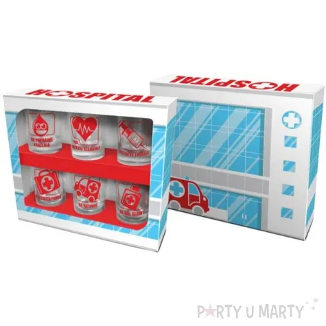 kieliszki do wodki lek na wszystko bgtech 35 ml 6 szt