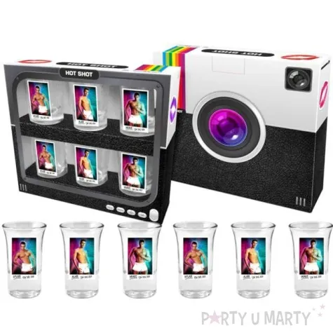 kieliszki do wodki mezczyzni zabawne bgtech 35 ml 6 szt