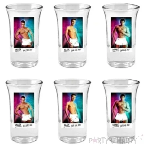kieliszki do wodki mezczyzni zabawne bgtech 35 ml 6 szt