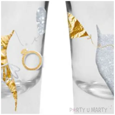 kieliszki do wodki slubne para mloda szklane bgtech 35 ml 2 szt