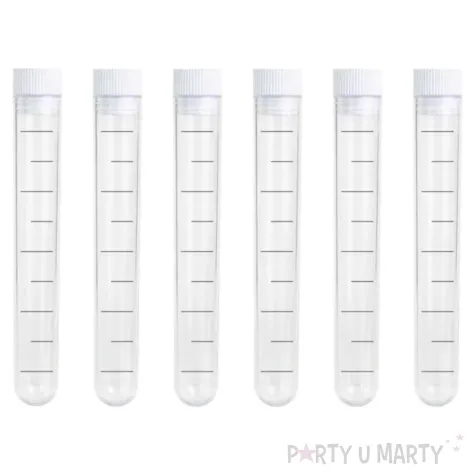 kieliszki fiolki probowki halloween partydeco 6 szt