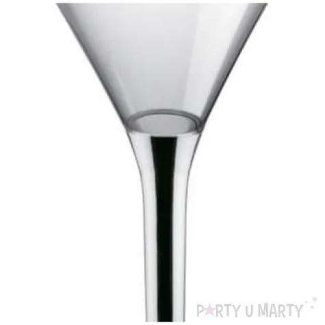 kieliszki jednorazowe martini aperitif srebrne chrom goldplast 185 ml 10 szt
