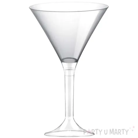 kieliszki jednorazowe martini aperitif transparentne goldplast 185 ml 10 szt