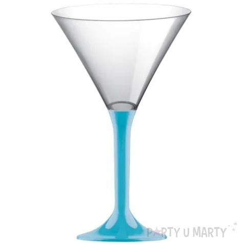 kieliszki jednorazowe martini aperitif turkusowe goldplast 185 ml 10 szt