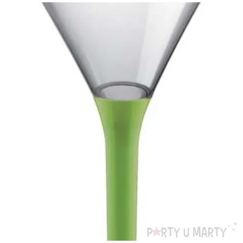 kieliszki jednorazowe martini aperitif zielone jasne goldplast 185 ml 10 szt