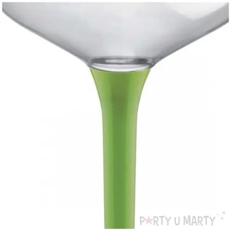 kieliszki jednorazowe szampan classic zielone jasne goldplast 205 ml 10 szt