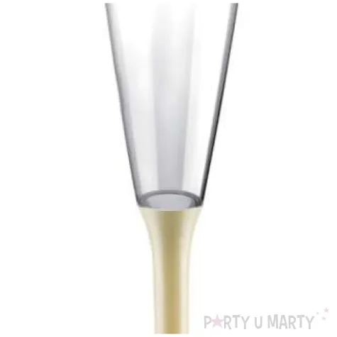 kieliszki jednorazowe szampan long xl szampanskie goldplast 160 ml 10 szt