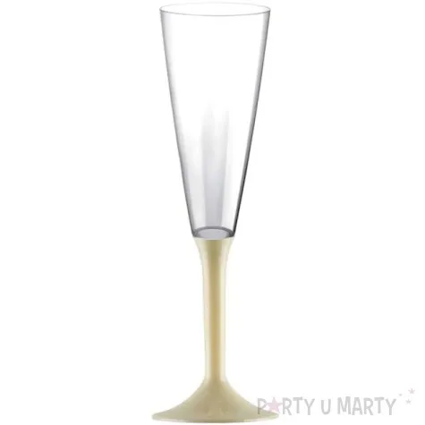 kieliszki jednorazowe szampan long xl szampanskie goldplast 160 ml 10 szt