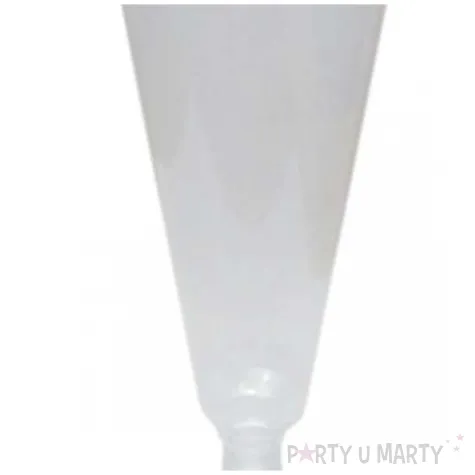 kieliszki jednorazowe szampan transparentne top ten 4 szt