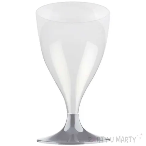 kieliszki jednorazowe wino claassic szare goldplast 200 ml 10 szt