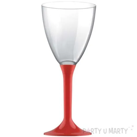 kieliszki jednorazowe wino classic czerwone goldplast 180 ml 10 szt