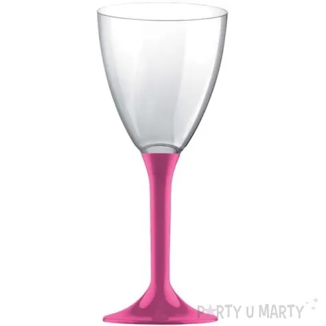kieliszki jednorazowe wino classic fuksja goldplast 180 ml 10 szt