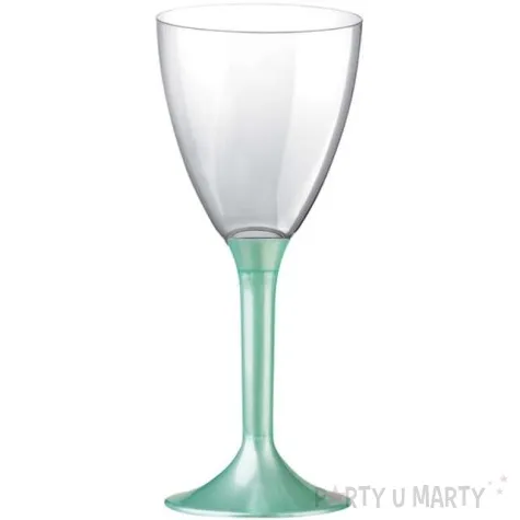 kieliszki jednorazowe wino classic mietowe goldplast 180 ml 10 szt