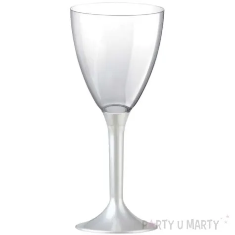 kieliszki jednorazowe wino classic perlowe goldplast 180 ml 10 szt