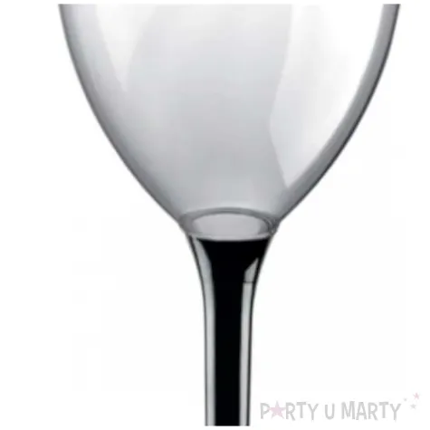 kieliszki jednorazowe wino xl czarne goldplast 300 ml 10 szt