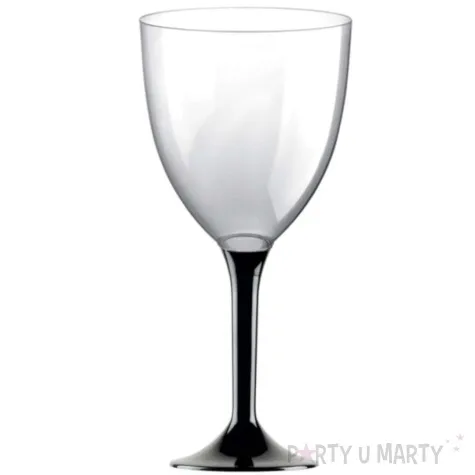 kieliszki jednorazowe wino xl czarne goldplast 300 ml 10 szt