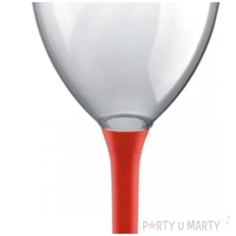 kieliszki jednorazowe wino xl czerwone goldplast 300 ml 10 szt