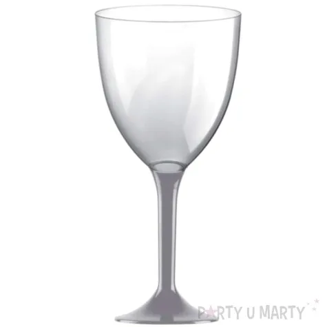 kieliszki jednorazowe wino xl szare goldplast 300 ml 10 szt