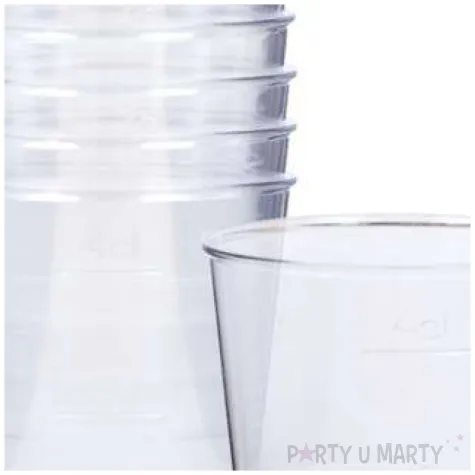 kieliszki jednorazowe wodka basic 40 ml 9 szt