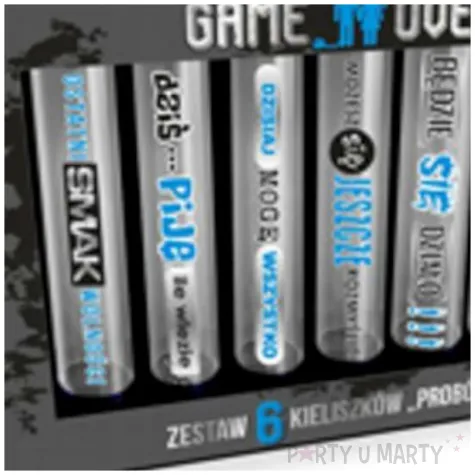 kieliszki probowki transparentne bgtech 50 ml 6 szt