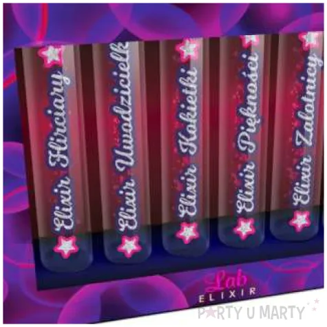 kieliszki probowki zestaw imprezowy kolorowy bgtech 50 ml 6szt