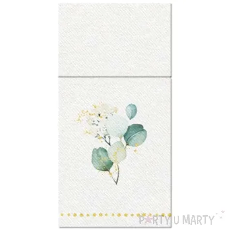 kieszonka na sztucce airlaid eukaliptus kremowe paw 40 cm 25 szt