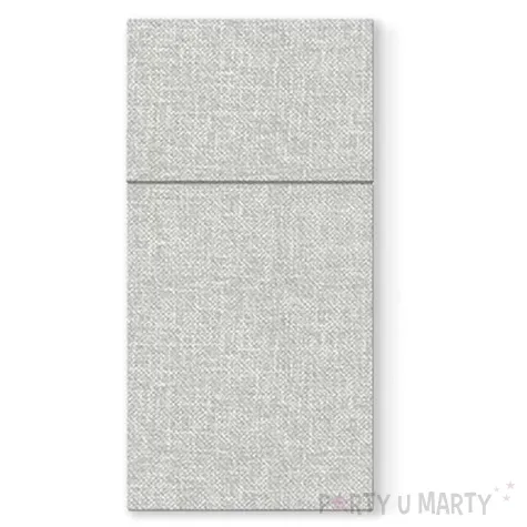 kieszonka na sztucce airlaid len paw 40 cm 25 szt