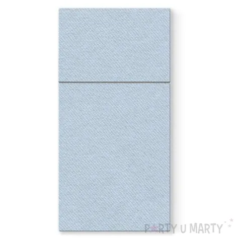 kieszonka na sztucce airlaid monokolor blekitne paw 40 cm 25 szt