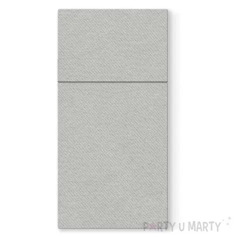 kieszonka na sztucce airlaid monokolor szare paw 40 cm 25 szt